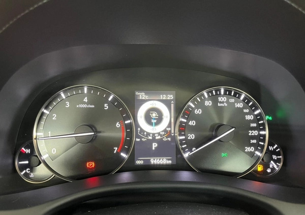 Lexus GS cena 124900 przebieg: 94670, rok produkcji 2017 z Oborniki Śląskie małe 596
